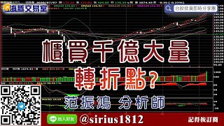 【海豚交易室】#范振鴻 0707，櫃買千億大量 轉折點? (圖)