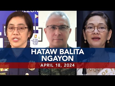 UNTV: Hataw Balita Ngayon April 18, 2024