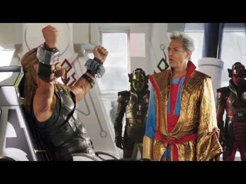 Thor Meets Grandmaster - Thor Ragnarok (2017) Movie CLIP 4K