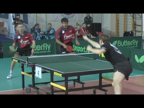SHIBAEV, TAN Ruiwu vs SMIRNOV, KUZMIN Russian Club Premier League 4 Tour Table Tennis