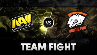 Team fight by Na`Vi vs Virtus.Pro @ RedBull BattleGrounds