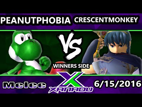 S@X 154 SSBM Tournament - Peanutphobia (Yoshi) Vs. Crescent Monkey (Marth)