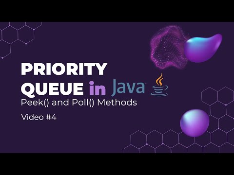 Priority Queue Peek Poll Methods