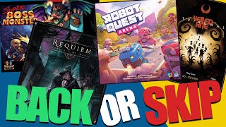 Should We Back or Skip | Super Boss Monster, Veiled Fate, Robot Quest Arena, and MORE!