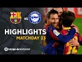 Highlights FC Barcelona vs Deportivo Alavés (5-1)