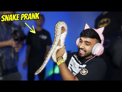 PRANKING @TechnoGamerzOfficial with SNAKE in GTA 5