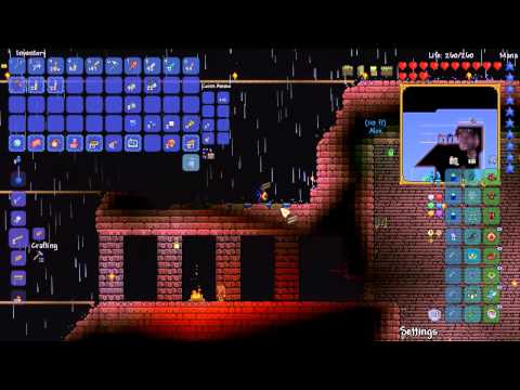 Fossils, Skeletron, and underworld! Brian & Alex tackle Terraria, Part 12