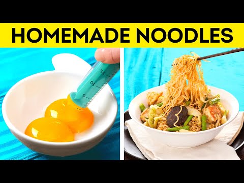 HOMEMADE PASTA RECIPES AND TASTY NOODLE HACKS!