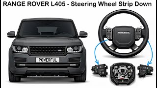 How to Strip down and Refit the Steering Wheel on Range Rover L405 (Switch Packs / Paddle Shifts)