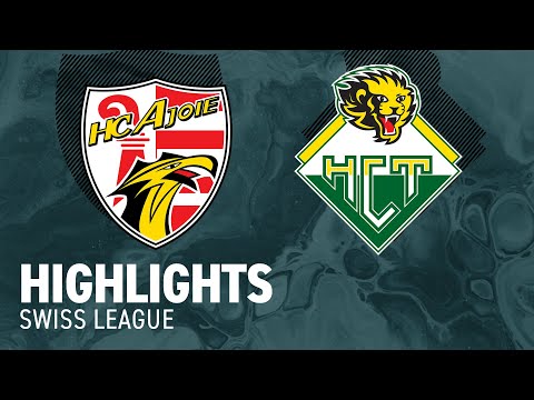 Ajoie vs. Thurgau 4:0 - Highlights Swiss League
