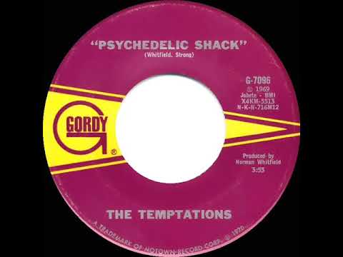 1970 HITS ARCHIVE: Psychedelic Shack - Temptations (mono 45)
