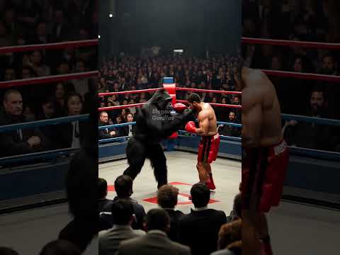 Gorilla‘s boxing time.#orangutans#gorillas#gorilla