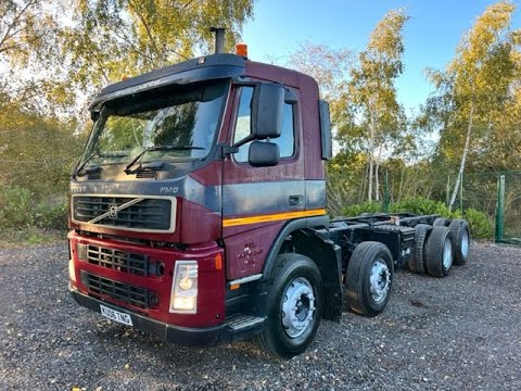 KU06 TNG - Volvo FM9 340 8x4 Double Drive Chassis Cab | Law Truck Centre UK