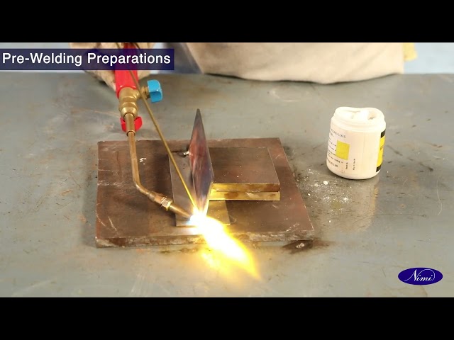 Silver brazing on S.S.sheet with copper sheet