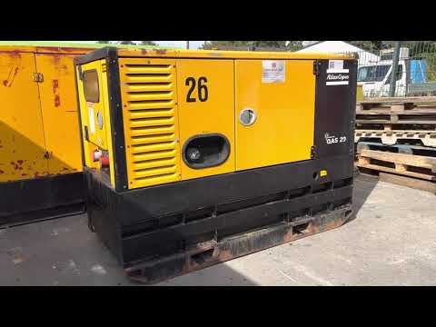 Notstromaggregat Atlas Copco QAS20 Perkins 20kVA - Nr. 689