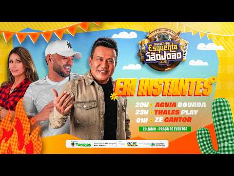🔥🪗 ZÉ CANTOR , THALES PLAY e AGUIA DOURADA - Esquenta São João em TAVARES PB - 1° DIA
