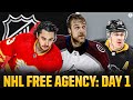 2022 NHL Free Agency Day 1 RECAP: Johnny Gaudreau To LEAVE Flames, Capitals SIGN Kuemper + MORE |…