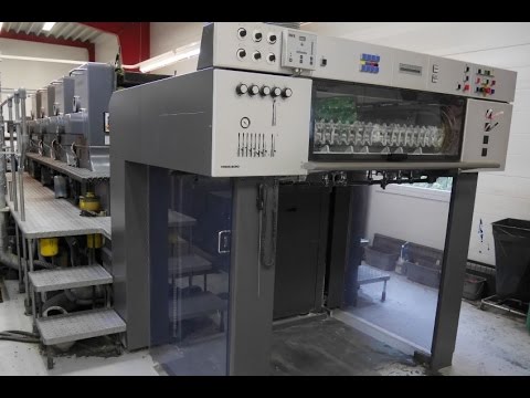 Used offset printing machine
