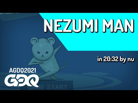 Nezumi Man by nu in 20:32 - Awesome Games Done Quick 2021 Online