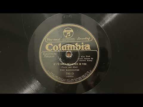 If I'd Only Believed In You - The Radiolites - 1926