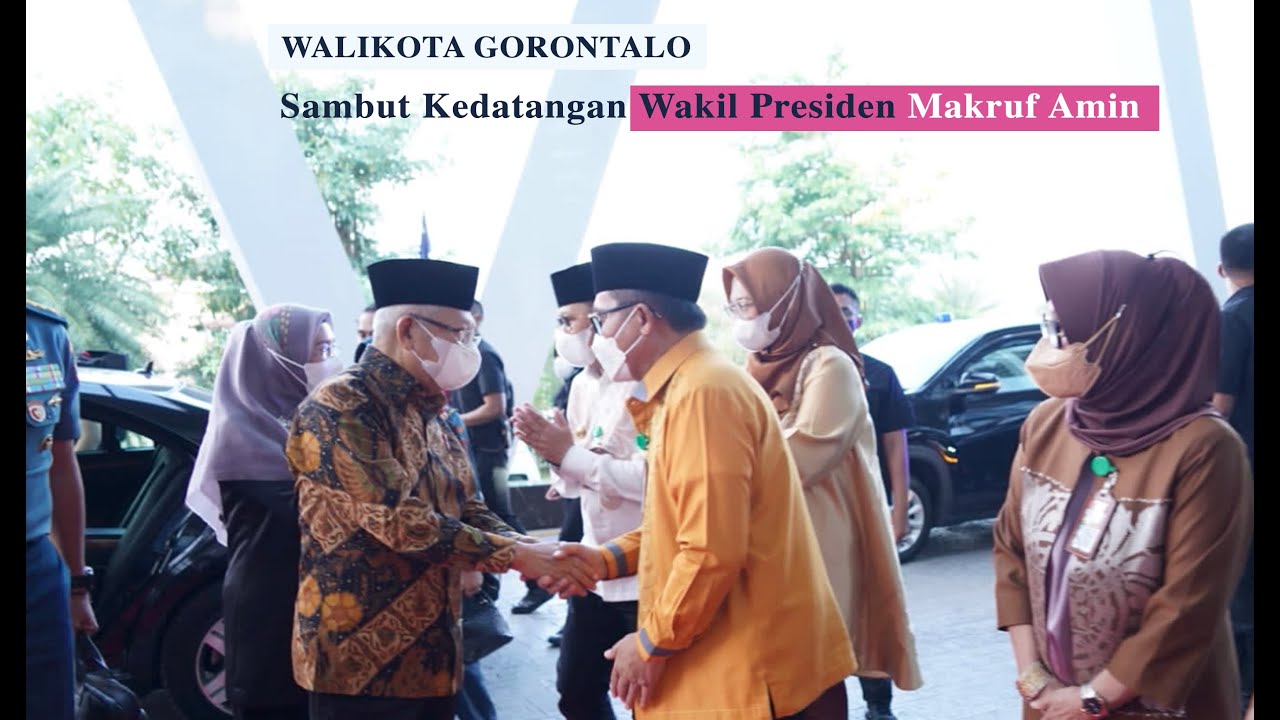 Berkunjung Ke Gorontalo, Ini Pesan Wapres RI Untuk Walikota Marten Taha