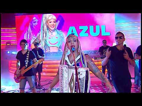 Azul La dama del Acordeon en Pasion de Sabado 25/02/2017