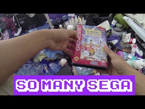 Flea Market Video Game Live Pick ups #46 || So Many Sega