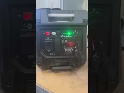 Cummins Onan P4500i Startup