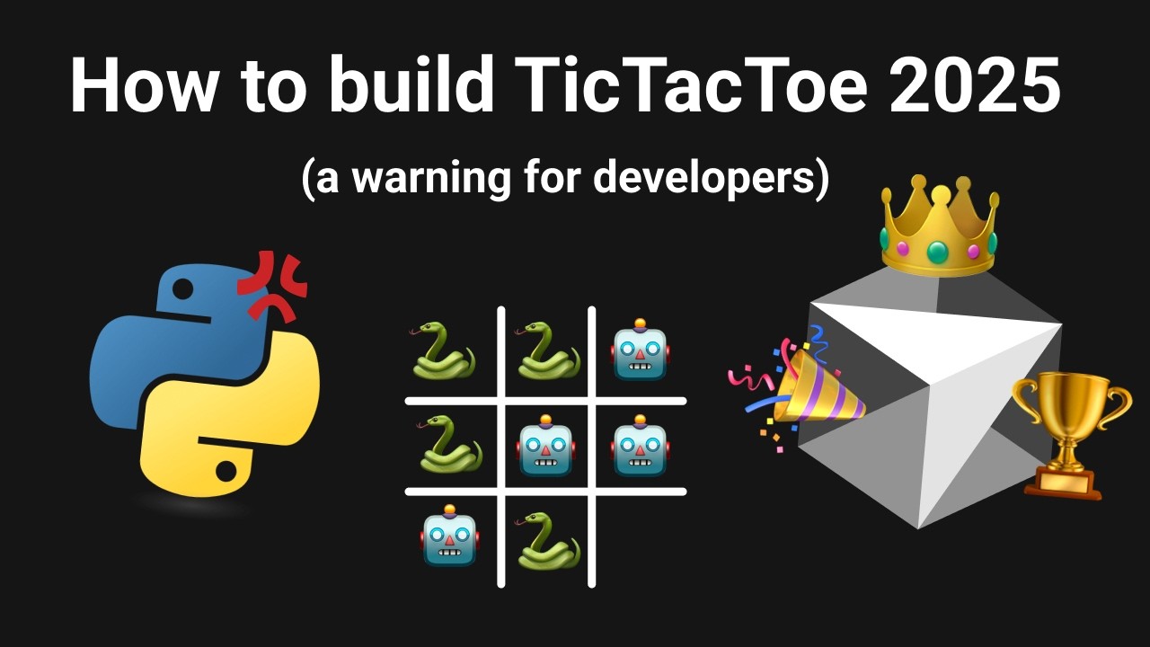 How To Build Python TicTacToe in 2025