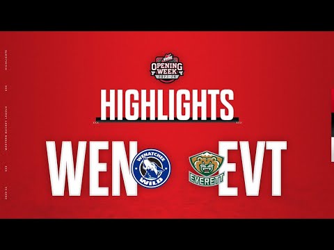 Wenatchee Wild at Everett Silvertips 9/29 | WHL Highlights 2023-24