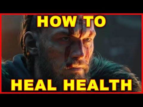 Part of a video titled Assassin's Creed Valhalla: How to Heal Health - YouTube