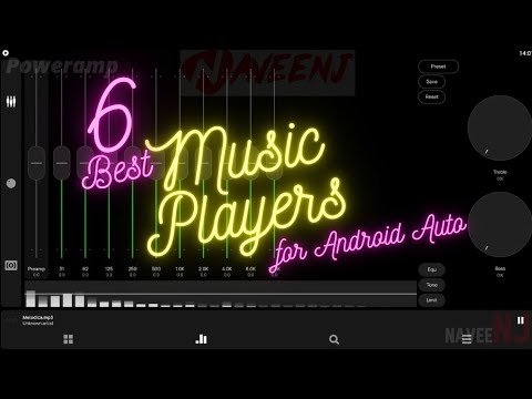 6 Best MUSIC PLAYERS | Android Auto
