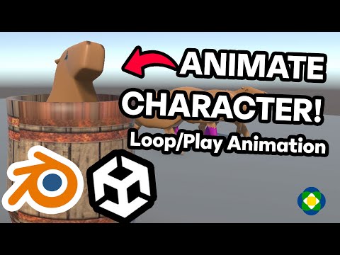 How to import Blender ANIMATIONS into Unity FAST!