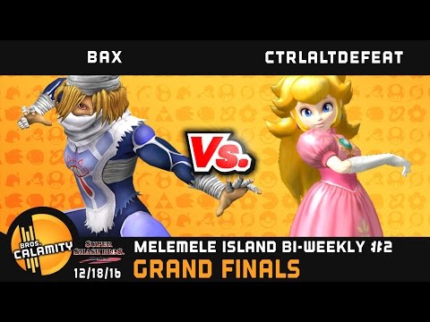 MMI #2 | [L] Bax (Sheik) vs [W] CtrlAltDefeat (Peach) - Grand Finals - Melee Singles