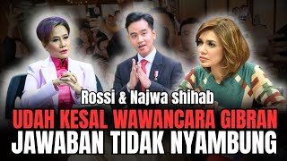 Download lagu EMBARRASSING 🤣🤣 NAJWA SHIHAB AND ROSSI GETTING MORE STRESSED BY GIBRAN'S INTERVIEW, THEIR ANSWERS... mp3
