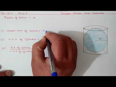 Ch 13 Ex 13.4 Q 9 Surface areas and Volumes | Ncert Maths Class 9 | Cbse