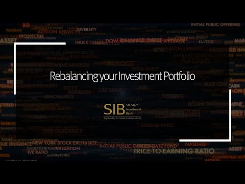 Rebalancing your Investment Portfolio