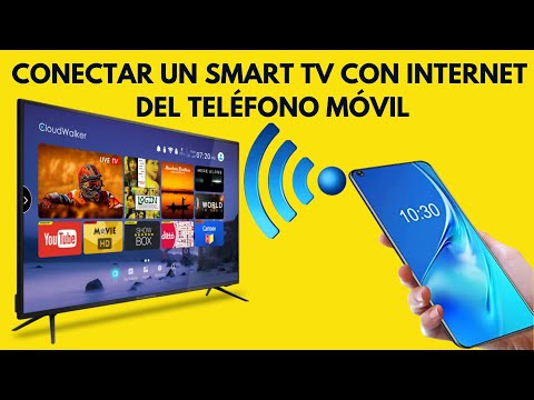 Conexión compartida: Cómo compartir internet de tu móvil con tu Smart TV (Hotspot datos móviles )