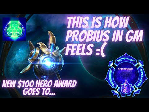 Probius Null Gate - This is Probius in Grandmaster =( - Grandmaster Storm League