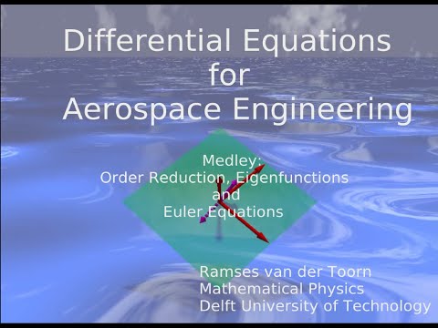 Order Reduction, the concept of Eigenfunctions and Euler Equations