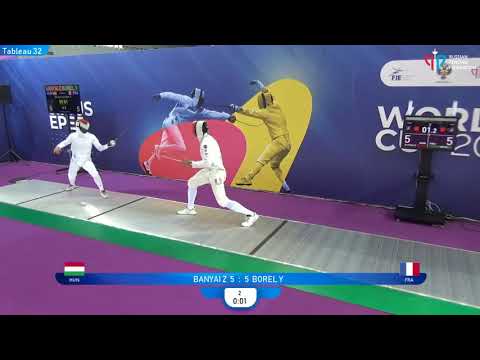 Sirius Epee 2022, ME Ind T32 Banyai HUN - Borel FRA