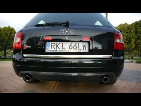 Audi S6 C5 Magnaflow Catalytic Converters exhaust sound