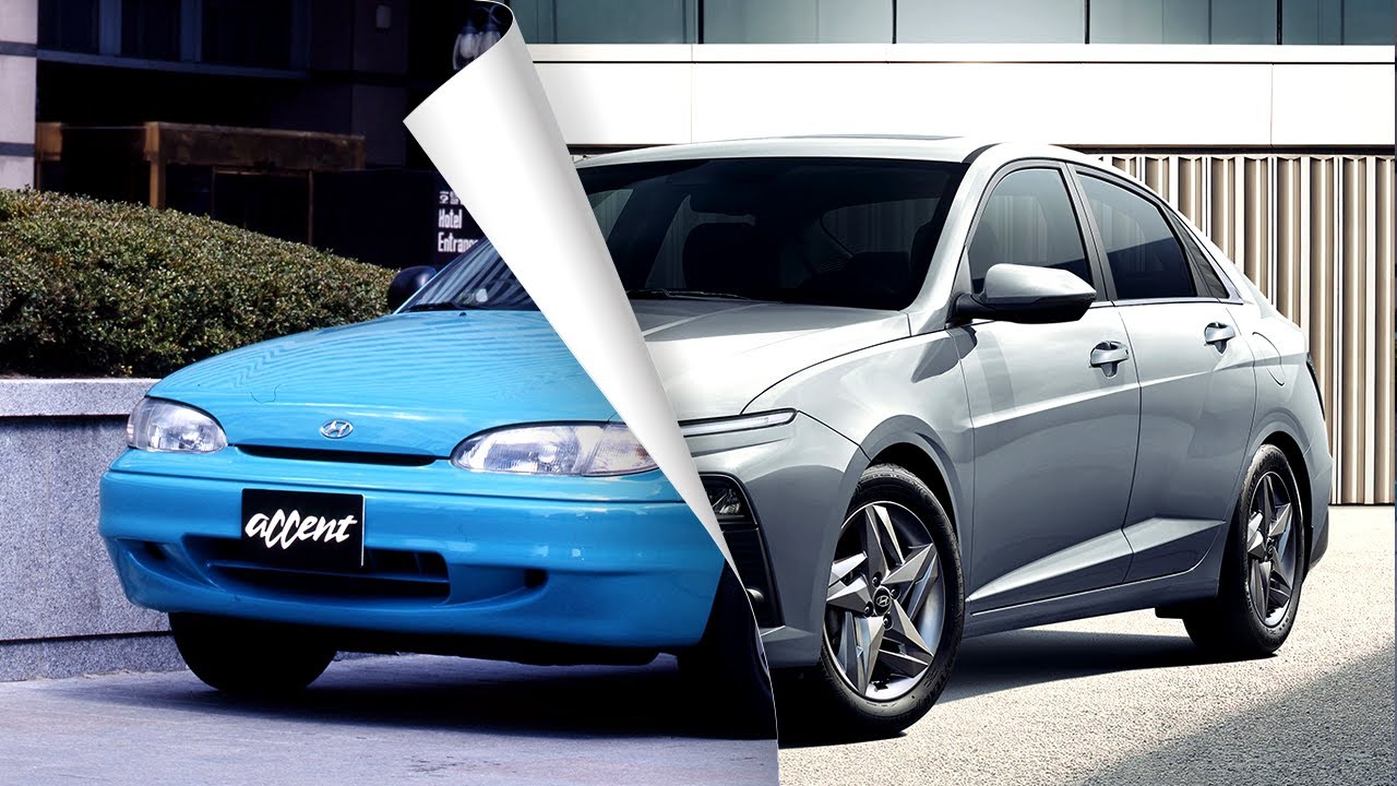 Hyundai Accent Evolution: From 1994 to 2023 — See the ...