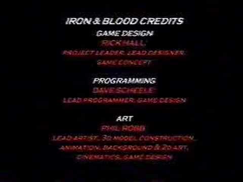 Iron And Blood Playstation