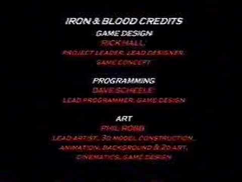 Iron And Blood Playstation