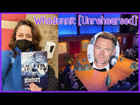 The Most FUN I've Had in a THEATRE | Whodunnit [Unrehearsed] 2 | RONAN KEATING as Guest Inspector