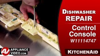 KitchenAid Dishwasher - Cycles Not Working - Control Console Repair and Diagnostic