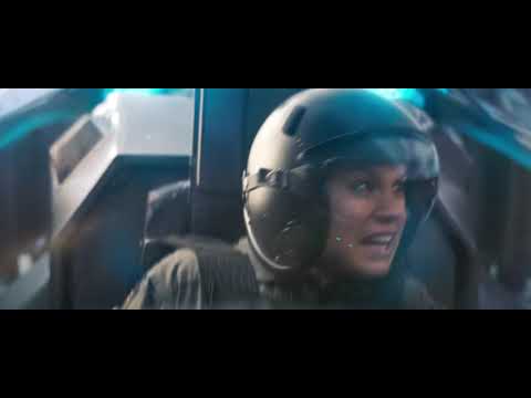 Captain Marvel's Plane crash scene | Captain Marvel