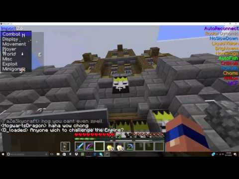 Minecraft: Anarchy #23 Looking at HermeticLocks new base!