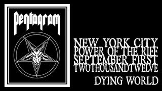 Pentagram - Dying World (Warsaw 2012)